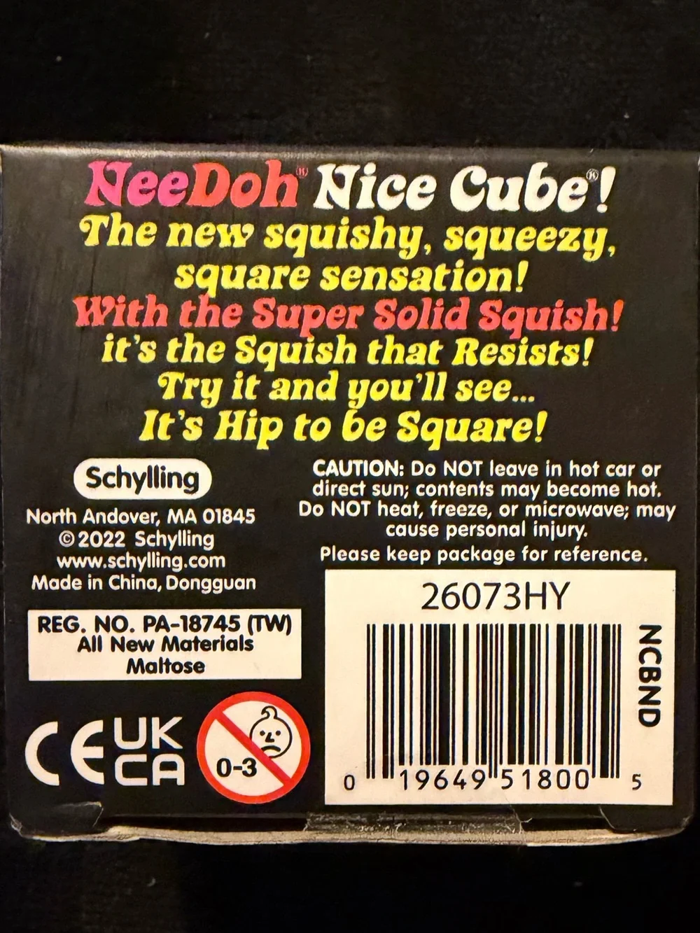 Nice Cube Super Solid Squish - Purple
